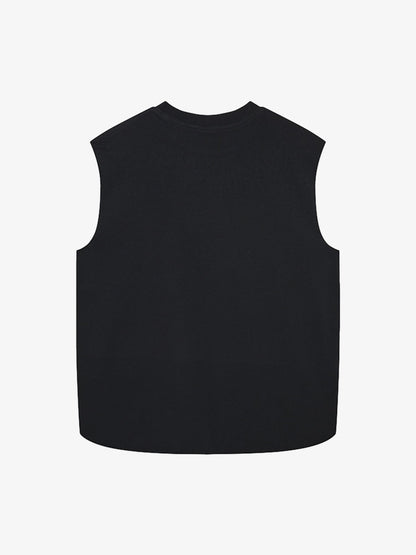 Rhinestone Cross Sports Vest