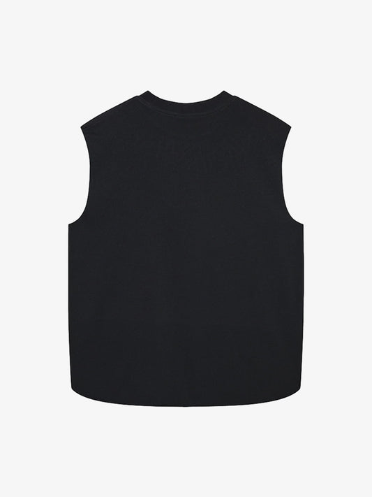 Rhinestone Cross Sports Vest