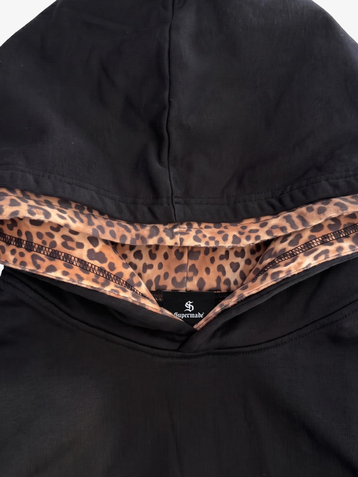 Leopard Print Boxy Fit Double Waist Set