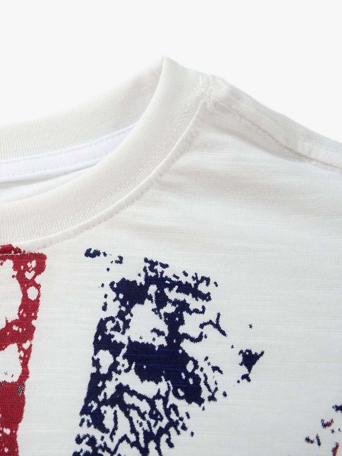 Union Jack Graphic Long Sleeve Tee