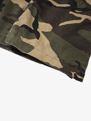 Camouflage Cotton Cargo Multi Pocket Jorts 