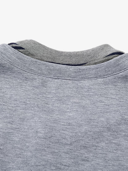 High Street Tie Embroidered Design T-shirt 