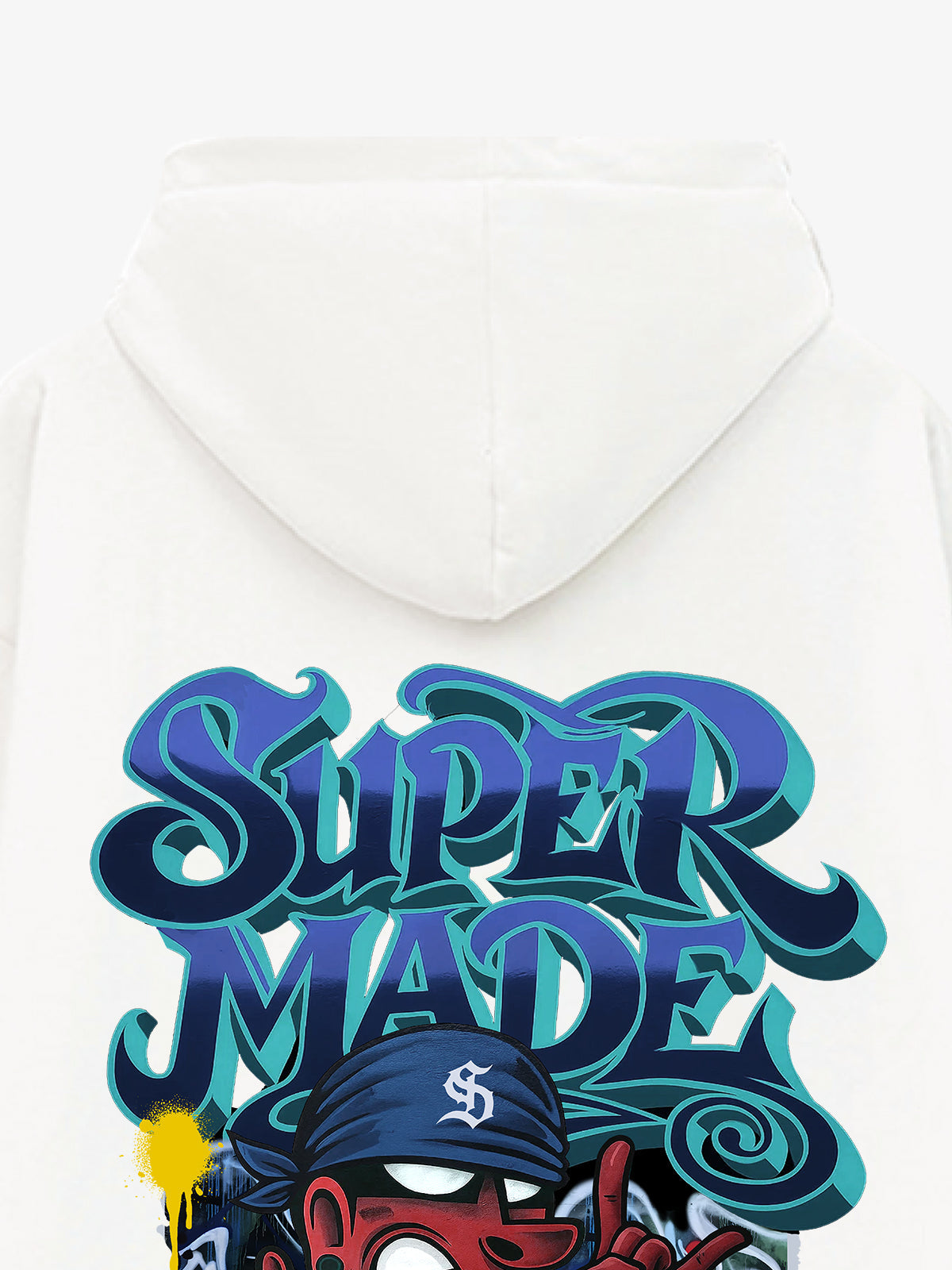 Stylish Graphic Hoodie with Unique Character Design for Casual Wear 