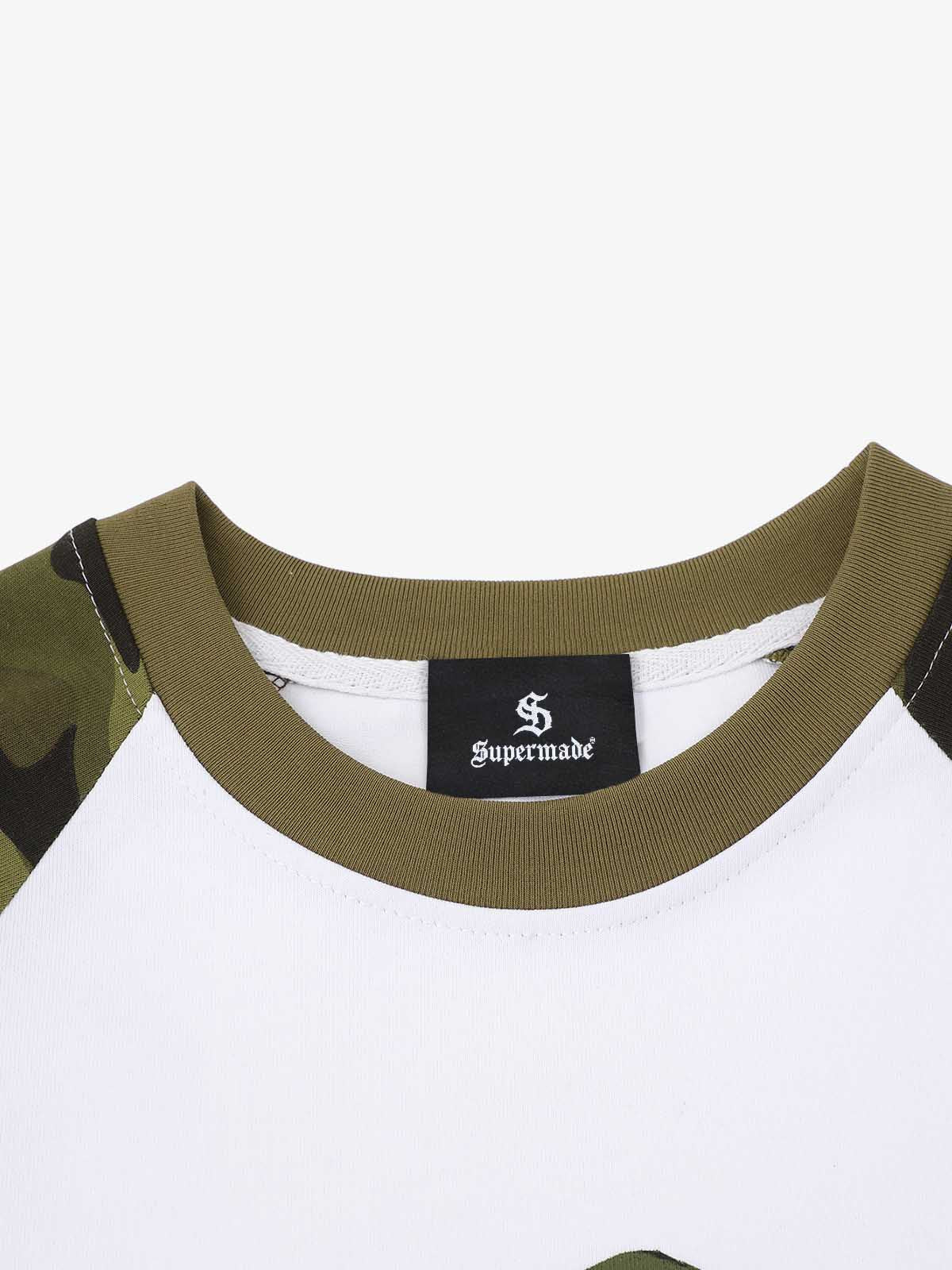 Langarmshirt mit Camouflage-Motiv