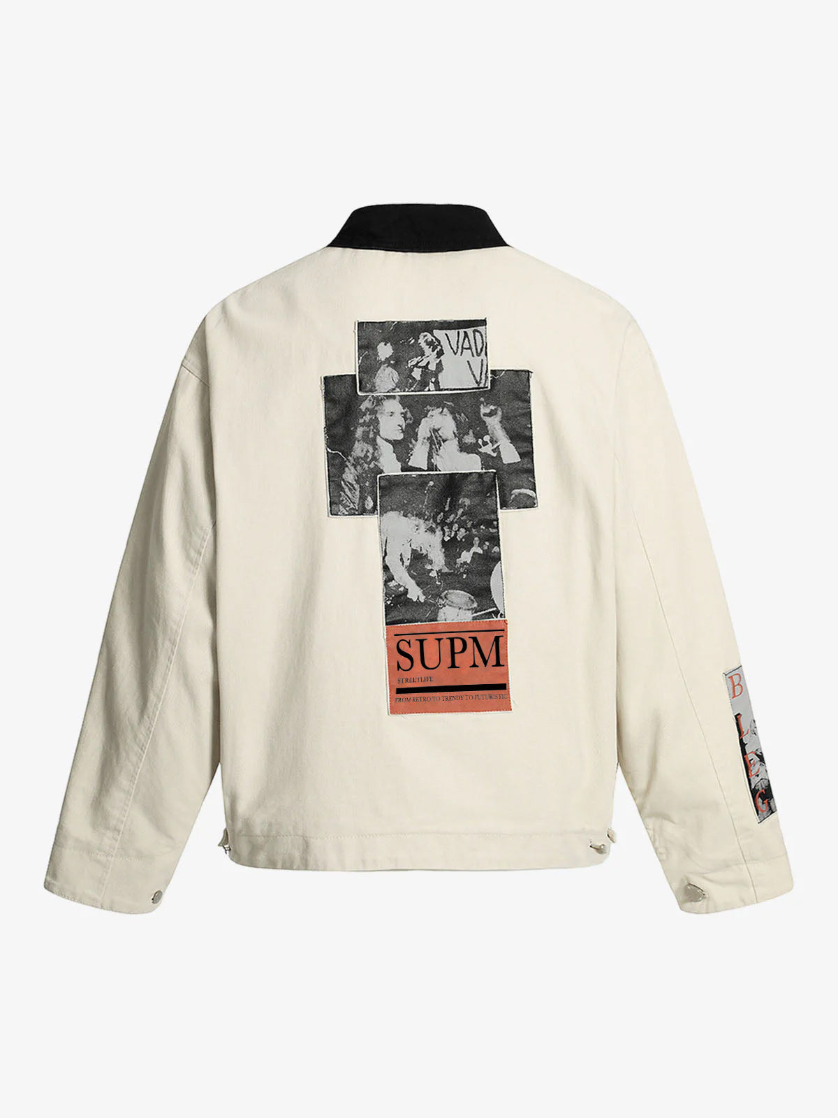 Street Washed Distressed Detroit Jacket 