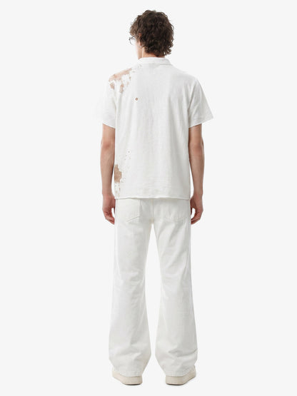 Fairy Tale Grunge Band Collar Henley T-Shirt 