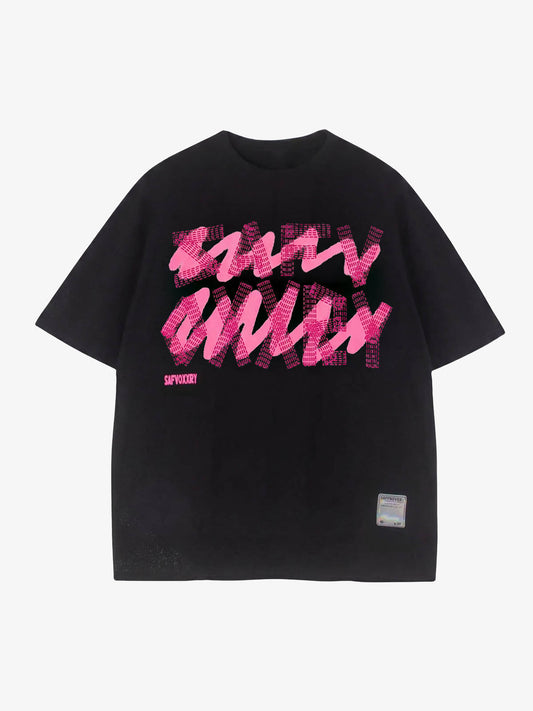 Thesupermade Creative Alphabet Printed T-Shirt 