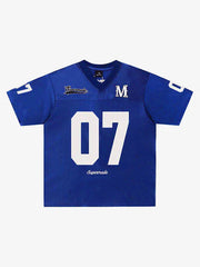 Jersey Loose Satin 07 Stitching Sports T-Shirt 