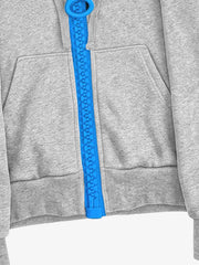 Chunky Zip Boxy Fit Zip-Up Hoodie