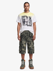 Camo-Print Baggy Cargo Jorts 