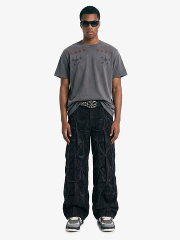 Cyber-Star Gothic Graphic T-Shirt 