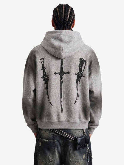 Supermade × Mortemartt Graphic Hooded Jacket- 2279 