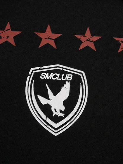 Motorcycle Style Lapel Polo Long Sleeve T-Shirt 