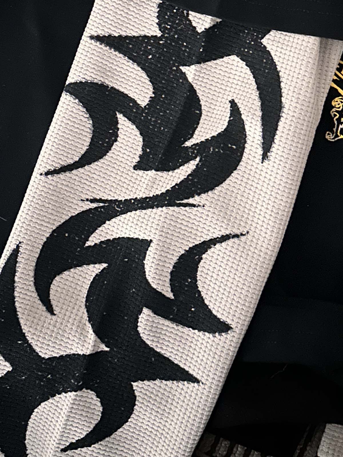 Hip-Hop Punk Faux Two-Piece Long-Sleeved T-Shirt - 2457 