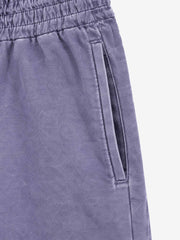 Vintage-Washed Loose-Fit Graphic-Print Casual Set