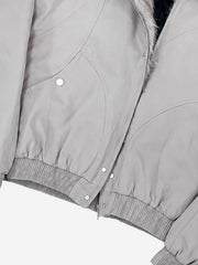 Hooded Padded Bomber Coat
