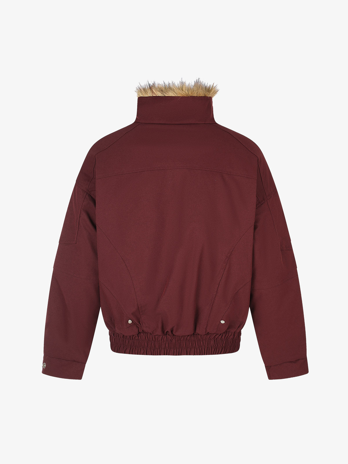Studded Badge Embroidered Padded Coat