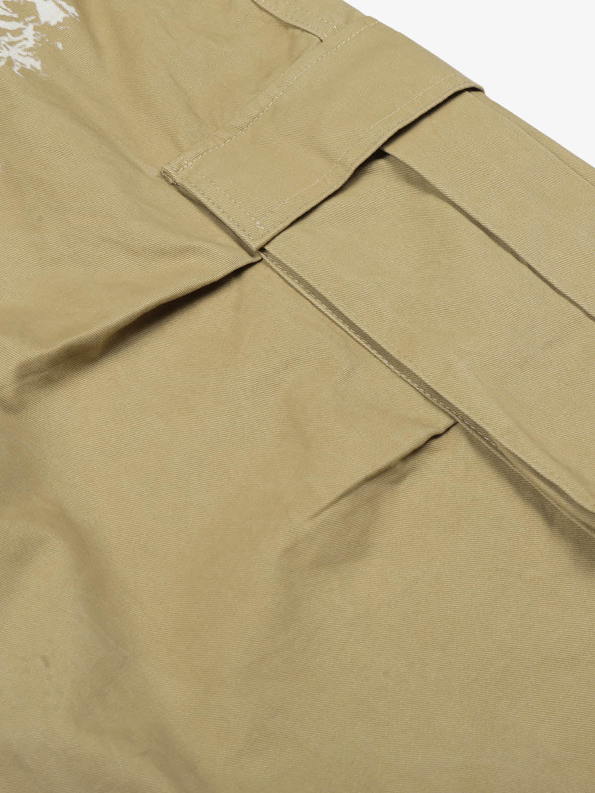 Gothic Cross Graphic Cargo Shorts 