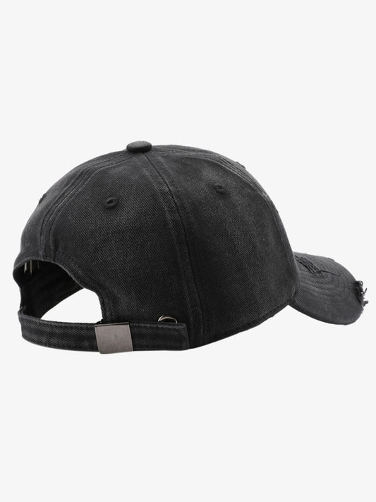 Distressed Baseball Caps with Embroidered New York Design - Perfect for Casual Wear 