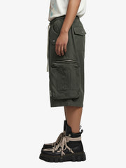 Heavy Tie Dye Multi Pockets Washed Shorts - 2088 