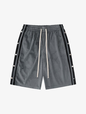 Pantalones cortos deportivos de gamuza