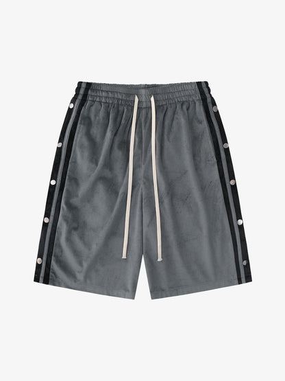 Pantalones cortos deportivos de gamuza