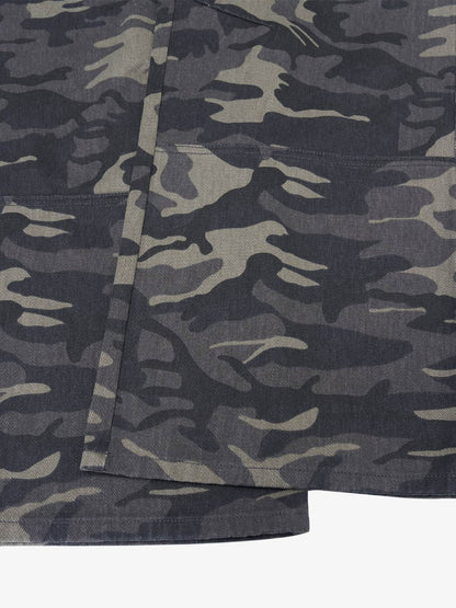 Camouflage Cargo Pants with Wide Leg Design for Versatile Wear 