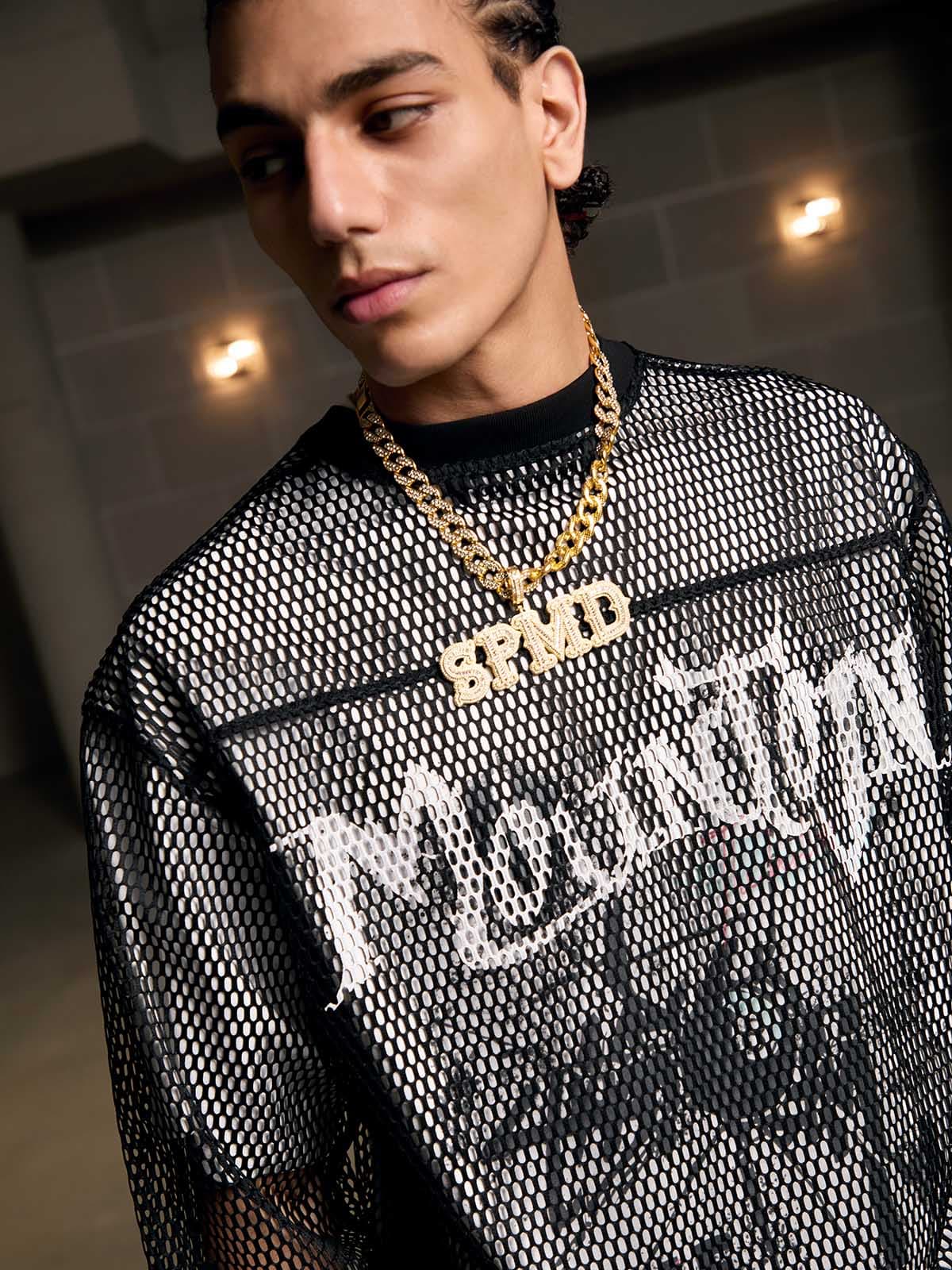 Retro Jersey Long Sleeves T-Shirt - 2347