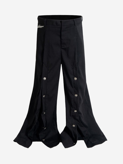 Court-Inspired Wide-Leg Trousers