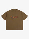 Supermade Rusty Metal Key Print T-Shirt 