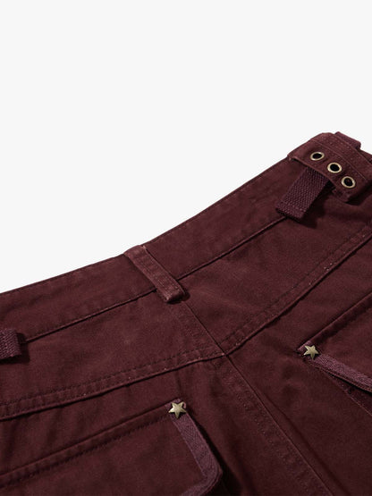 Streetwear Multi-Pocket Baggy Cargo Pants 