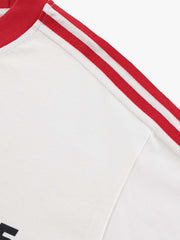Jersey Digital Print Colorblock Long-Sleeved T-Shirt 