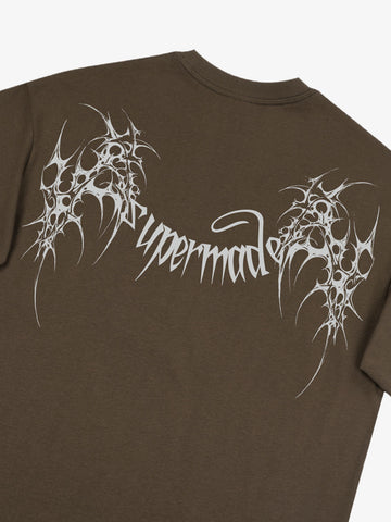 SUPM Gothic Sharp Letter Graphic T-Shirt 