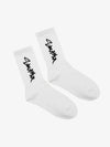 SUPM Unique Logo Letter Print Crew Socks 
