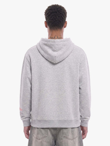 Detachable Hair Clip Decoration Zip Up Hoodie