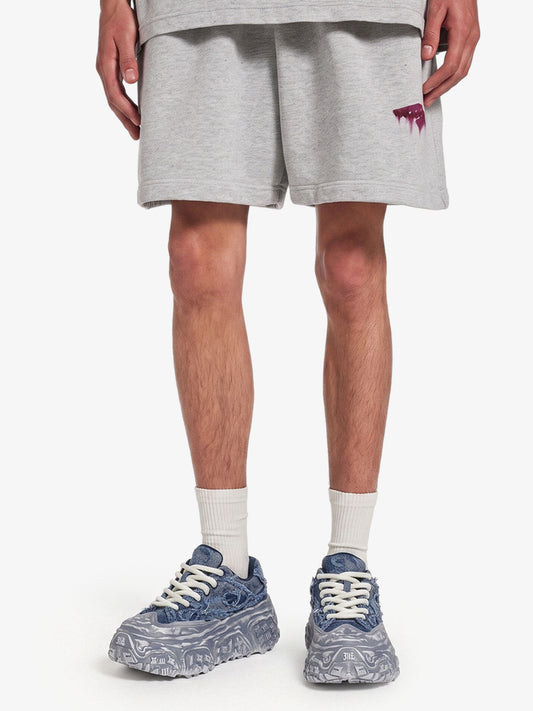 Tire-Tread Distressed Sneakers