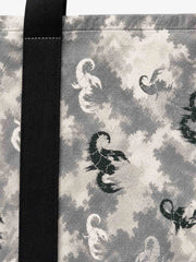 Scorpion Camo Graphic Washed Twill Tote Bag