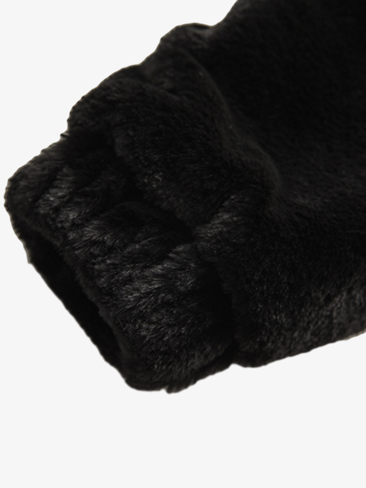 Thesupermade Street Letter Embroidered Fleece Jacket - 1838 