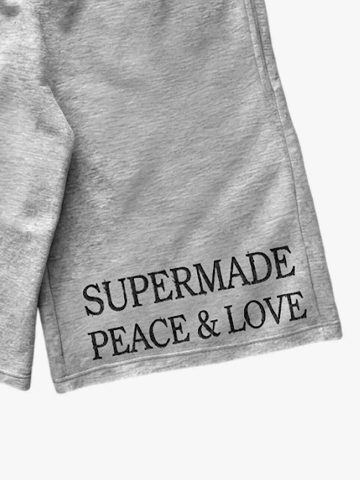 West Coast Letter Graphic Double-Waist Shorts