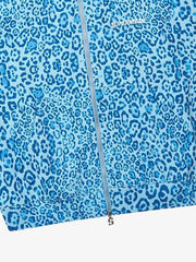 Leopard Print Zip-Up Hoodie