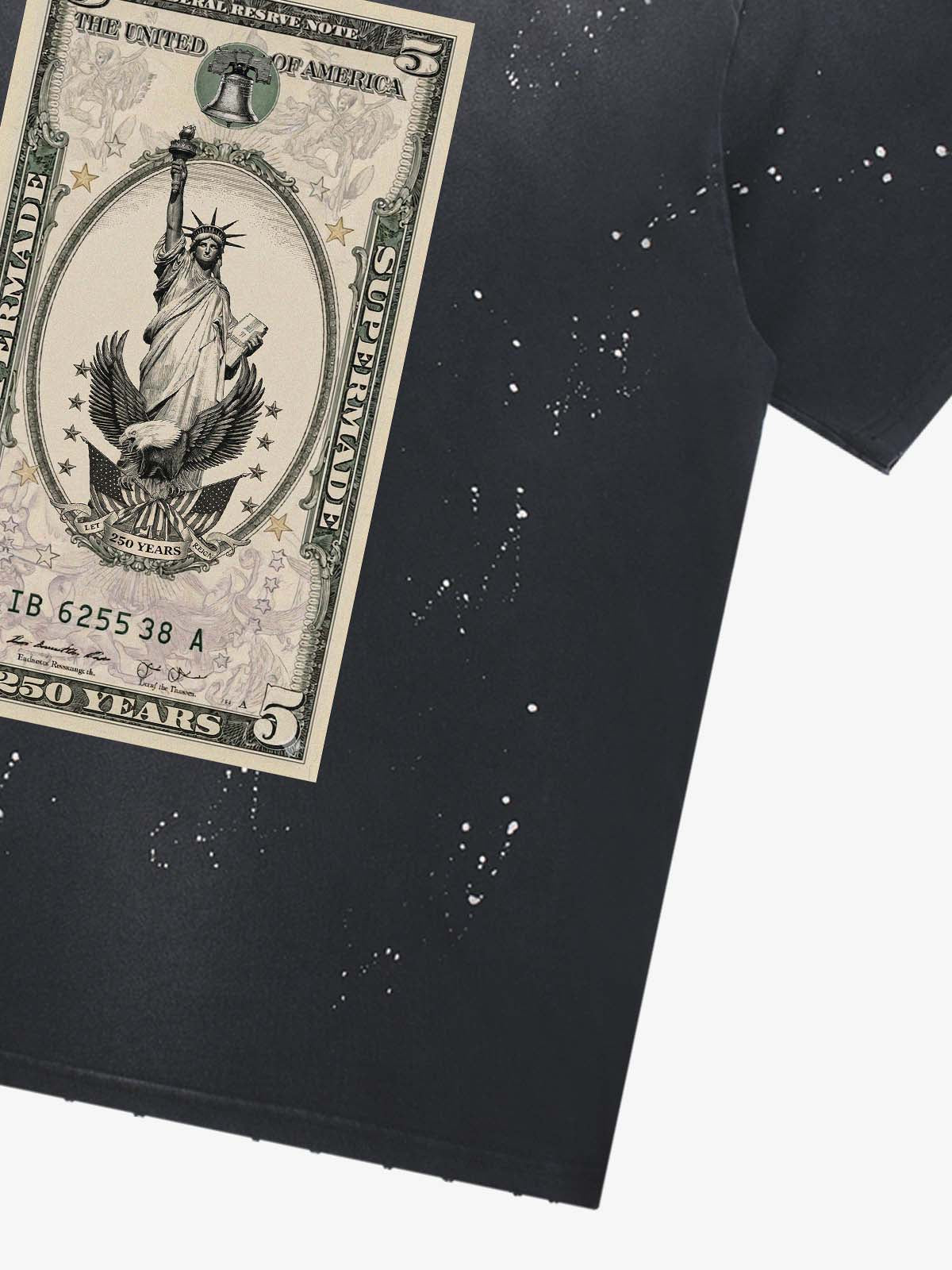 Vintage Liberty Dollar Graphic T-Shirt 