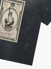 Vintage Liberty Dollar Graphic T-Shirt 