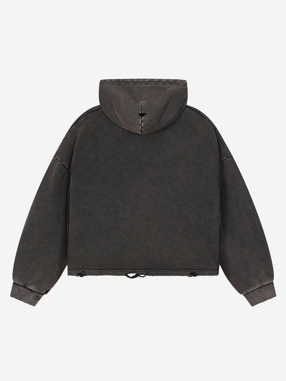 Scorpion Graphic Washed Distressed Hoodie