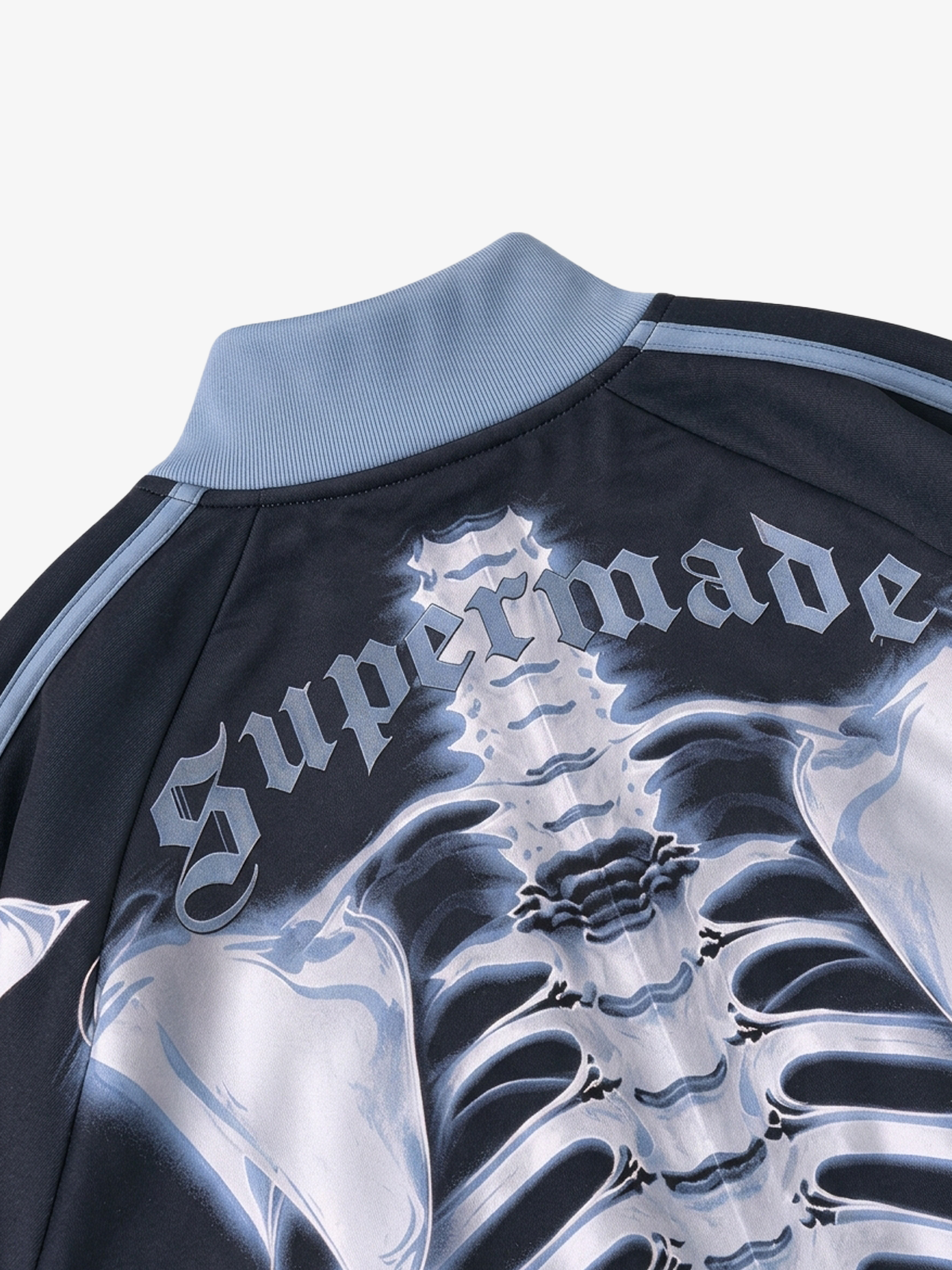 Bone Graphic Cropped Jacket