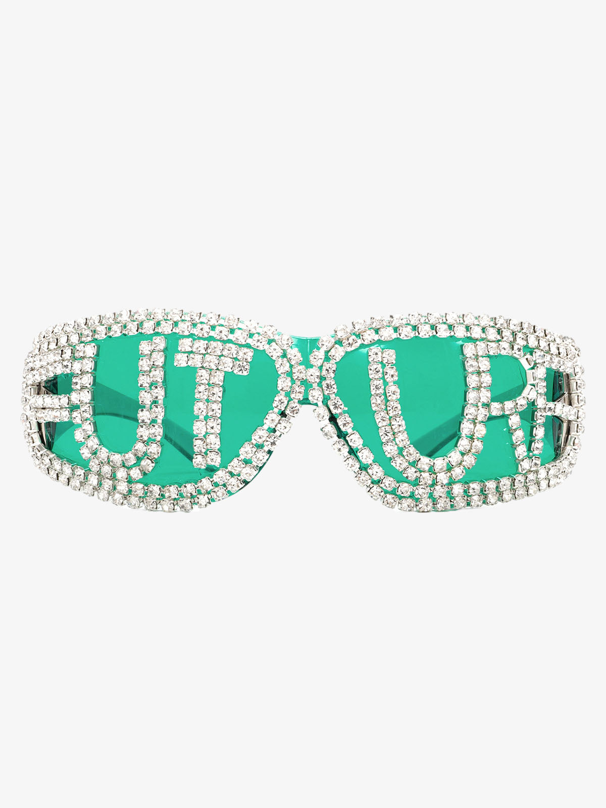 Rhinestone Embellished Sunglasses