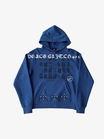 Peace Graphic Beaded Sweatshirt
