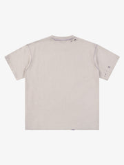 T-Shirt mit Print und Used-Look