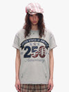 Rhinestone 250 Ripped Washed T-Shirt