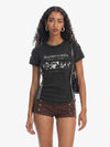 Utility Strap Detail Graphic Short Sleeve T-Shirt 