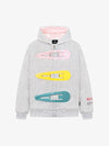 Detachable Hair Clip Decoration Zip Up Hoodie
